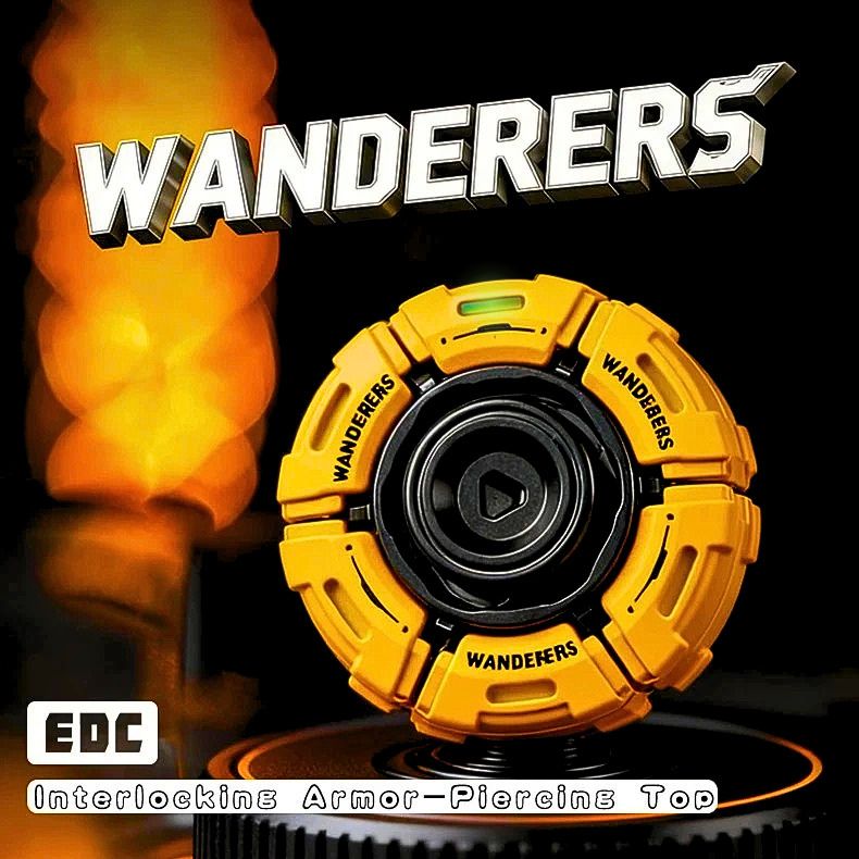 WANDERERS Open Armor Metal Fidget Spinner
